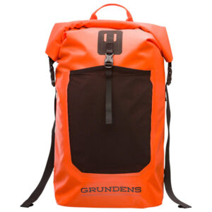 Grundens Bootlegger Roll Top 30L Backpack - Red Orange