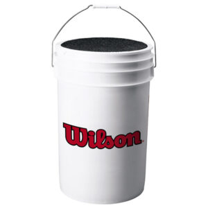 Wilson Ball Bucket With Cushion Lid