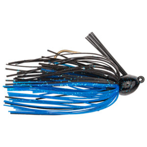 Strike King Bitsy Bug Mini Casting Jig Lure - Black and Blue