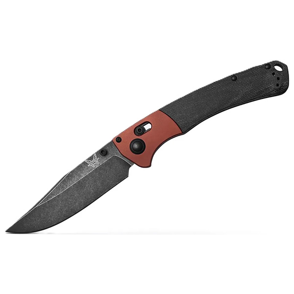 Benchmade Crooked River AXIS Folding Hunting Knife - Black Micarta and Burnt Copper 1 Benchmade Crooked River AXIS Folding Hunting Knife - Black Micarta and Burnt Copper