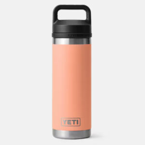 YETI RAMBLER 18oz BOTTLE CHUG LOWCOUNTRY PEACH