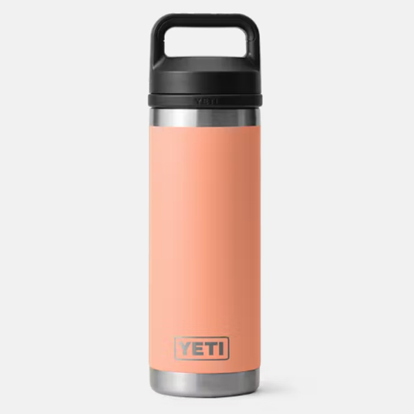 YETI RAMBLER 18oz BOTTLE CHUG LOWCOUNTRY PEACH 1 YETI RAMBLER 18oz BOTTLE CHUG LOWCOUNTRY PEACH
