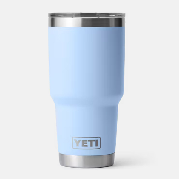 YETI Rambler 30oz TUMBLER BIG SKY BLUE w/Mugslider Lid 1 YETI Rambler 30oz TUMBLER BIG SKY BLUE w/Mugslider Lid
