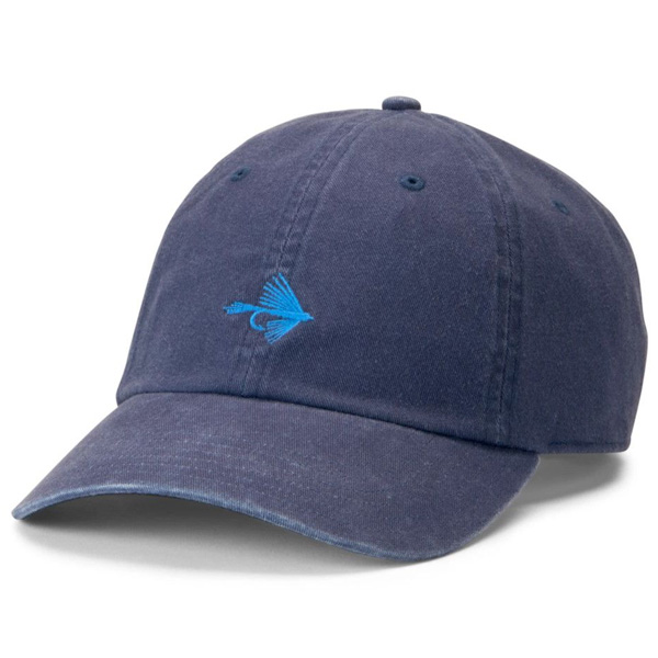 Orvis Battenkill Embroidered Fly Ball Cap - True Navy 1 Orvis Battenkill Embroidered Fly Ball Cap - True Navy