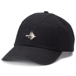 Orvis Battenkill Embroidered Fly Ball Cap - Washed Black