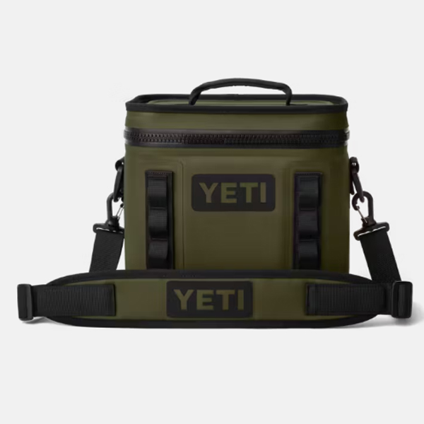 YETI HOPPER FLIP 8 Soft Cooler OLIVE/BLACK 1 YETI HOPPER FLIP 8 Soft Cooler OLIVE/BLACK