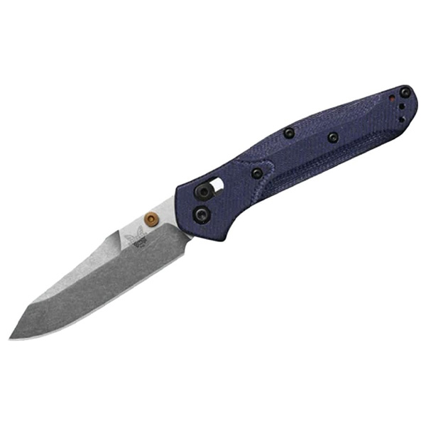 Benchmade Mini Osborne Folding Knife - Blue Denim 1 Benchmade Mini Osborne Folding Knife - Blue Denim