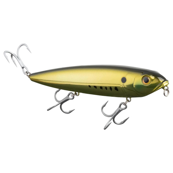 Strike King Saltwater Mega Dawg Topwater Fishing Lure - Golden Shiner 1 Strike King Saltwater Mega Dawg Topwater Fishing Lure - Golden Shiner