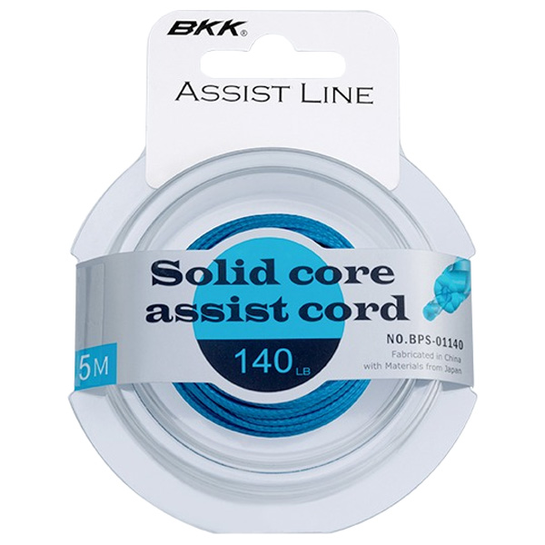 BKK Hooks Solid Core Assist Cord, 180lbs 1 BKK Hooks Solid Core Assist Cord