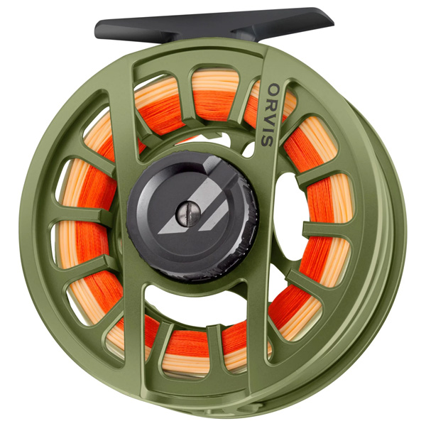 Orvis Hydros Fly Fishing Reel, II - Matte Olive 1 Orvis Hydros Fly Fishing Reel - Matte Olive