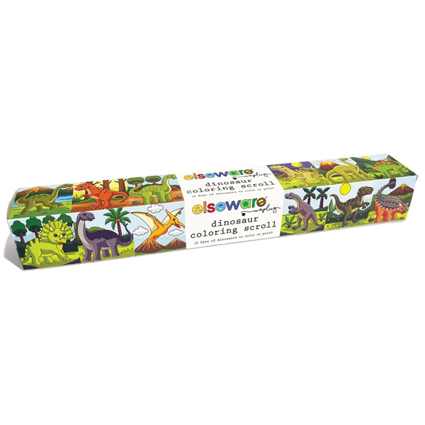 Elseware Unplug Coloring Scrolls - Dinosaur 1 Elseware Unplug Coloring Scrolls - Dinosaur
