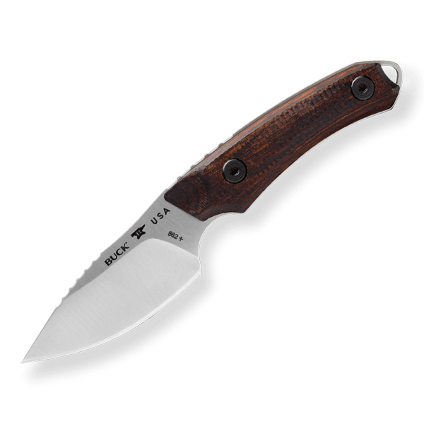 Buck Knives 662 Alpha Scout Pro Fixed Blade Knife - Walnut DymaLux 1 Buck Knives 662 Alpha Scout Pro Fixed Blade Knife - Walnut DymaLux
