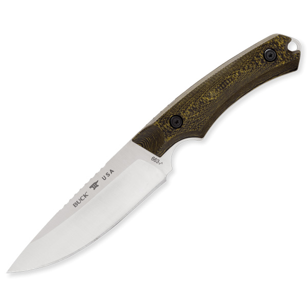 Buck Knives 663 Alpha Guide Pro Fixed Blade Knife - Richlite 1 Buck Knives 663 Alpha Guide Pro Fixed Blade Knife - Richlite