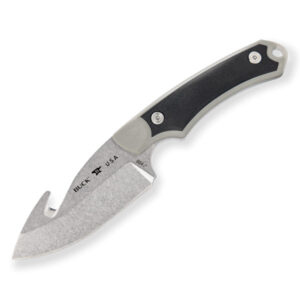 Buck Knives 664 Alpha Hunter Select Guthook Fixed Blade Knife - Grey