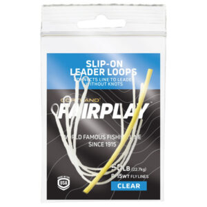 Cortland Line Company Fairplay Slip-On Leader Loops - Clear