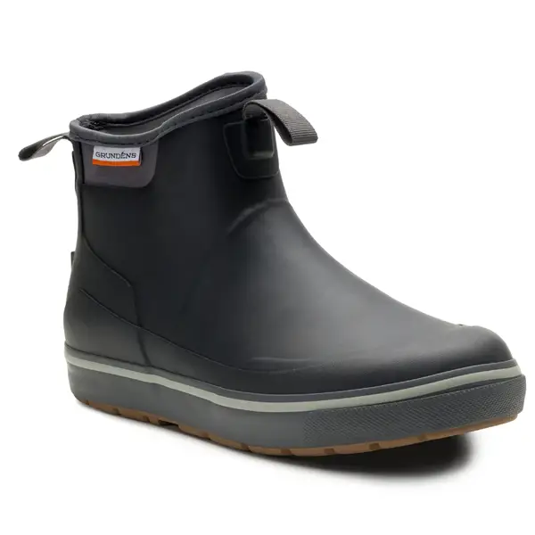 Grundens DECK BOSS Ankle Boot 6" BLACK 1 Grundens DECK BOSS Ankle Boot 6" BLACK