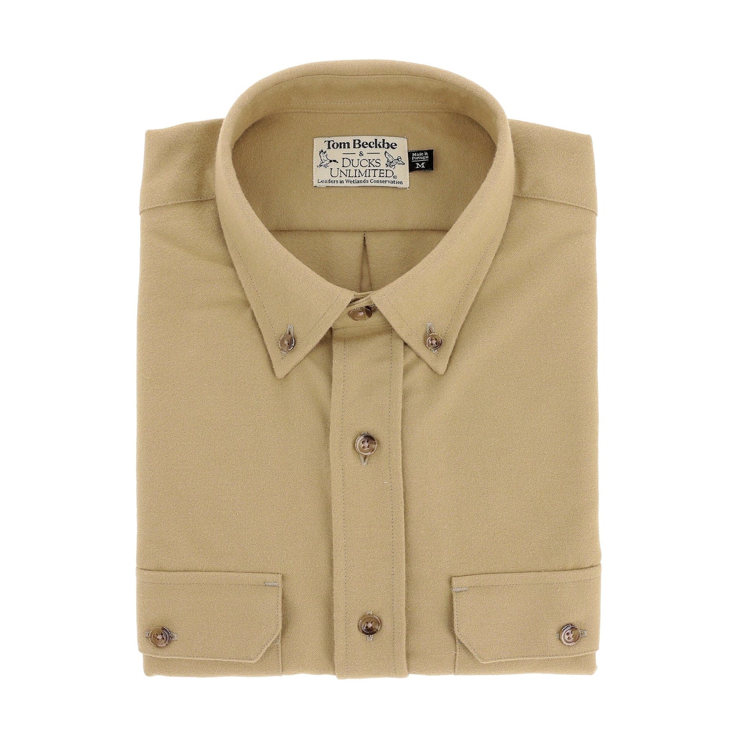 Tom Beckbe Hartwell Moleskin Shirt - Tan 1 Tom Beckbe Hartwell Moleskin Shirt - Tan
