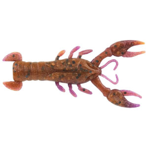 Berkley PowerBait MaxScent Lil' Trooper Soft Bait Lures - Peanut Butter and Jelly