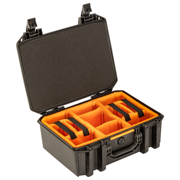 Pelican V300C Vault Equipment Case with Padded Dividers 2 Pelican V300C Vault Equipment Case with Padded Dividers (Open)