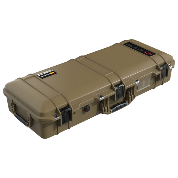 Pelican 1705 Air Long Case with Foam - OCP Tan 1 Pelican 1705 Air Long Case with Foam - OCP Tan (Closed)