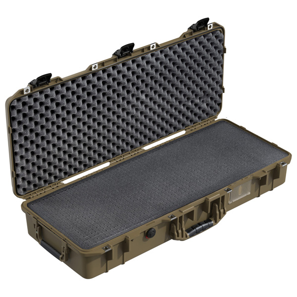 Pelican 1705 Air Long Case with Foam - OCP Tan 2 Pelican 1705 Air Long Case with Foam - OCP Tan (Open)
