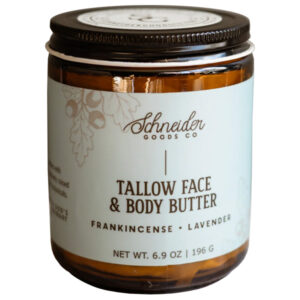 Schneider Goods Co Tallow Face and Body Butter - Frankincense and Lavender