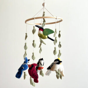 Ganapati Crafts Co Felt Baby Mobile - Wings of America
