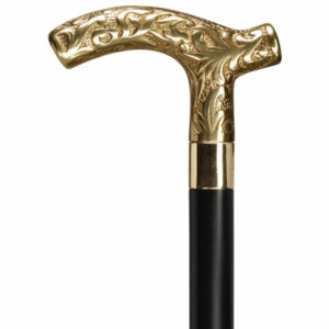 Harvy Canes Men's Embossed Derby Cane - Black