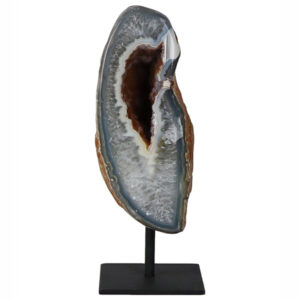 Blue Ocean Traders Polished Agate On Post, Large