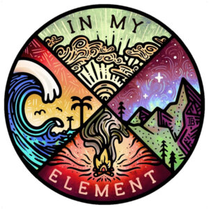 Sticker Art Animas Outdoors In My Element Sticker
