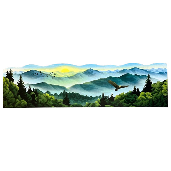 Sticker Art Revival Mountains Sticker Wrap 1 Sticker Art Revival Mountains Sticker Wrap