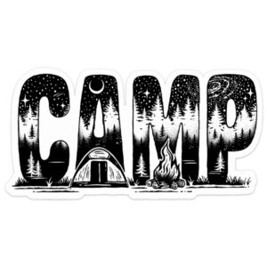 Sticker Art Camp Sticker