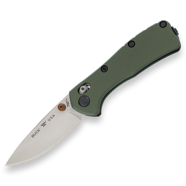 Buck Knives 790 Mini Range Elite Folding Knife - Green 1 Buck Knives 790 Mini Range Elite Folding Knife - Green