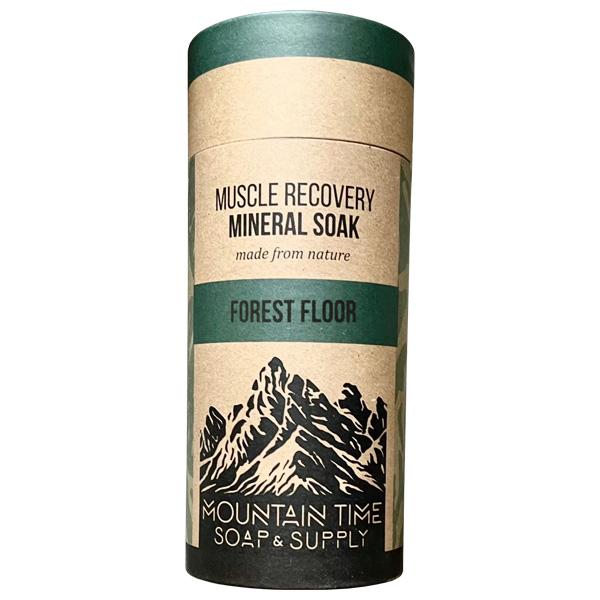 Mountain Time Soap Muscle Recovery Mineral Soak, 21oz - Forest Floor 1 Mountain Time Soap Muscle Recovery Mineral Soak - Forest Floor