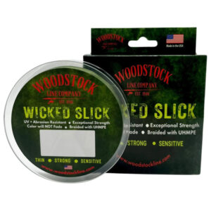 Woodstock Line Company Wicked Slick Super Braid Fishing Line - Swamp Green