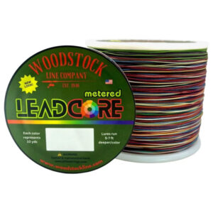 Woodstock Line Company Multi-Colored Metered Lead Core Fishing Line