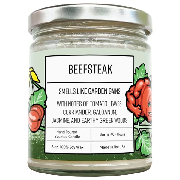 Two Little Fruits Beefsteak Tomato Leaf Soy Candle 1 Two Little Fruits Beefsteak Tomato Leaf Soy Candle