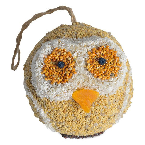 Mr. Bird Woodland Friends Seed Ornament - Owl 1 Mr. Bird Woodland Friends Seed Ornament - Owl
