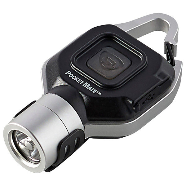 Streamlight Pocket Mate USB Keychain Flashlight - Silver 1 Streamlight Pocket Mate USB Keychain Flashlight - Silver