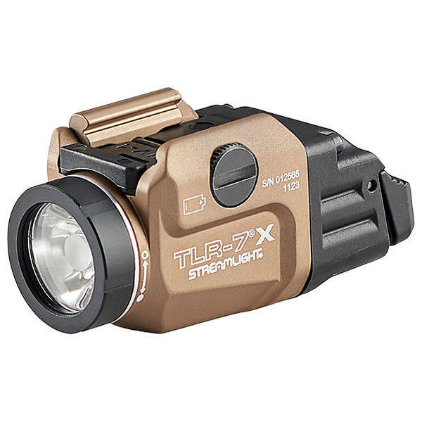 Streamlight TLR-7 X USB Gun Light - FDE 1 Streamlight TLR-7 X USB Gun Light - FDE