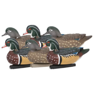 Zink Game Calls Wood Duck Floater Decoys