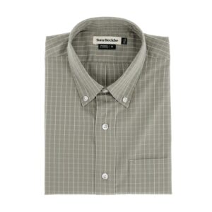 Tom Beckbe Monroe Poplin Shirt - Moss