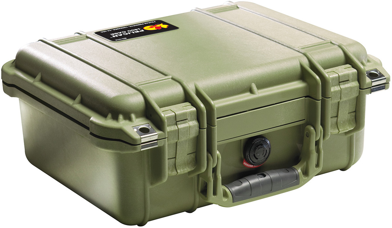 Pelican 1400 Protector Case - OD Green 1 Pelican 1400 Protector Case - OD Green