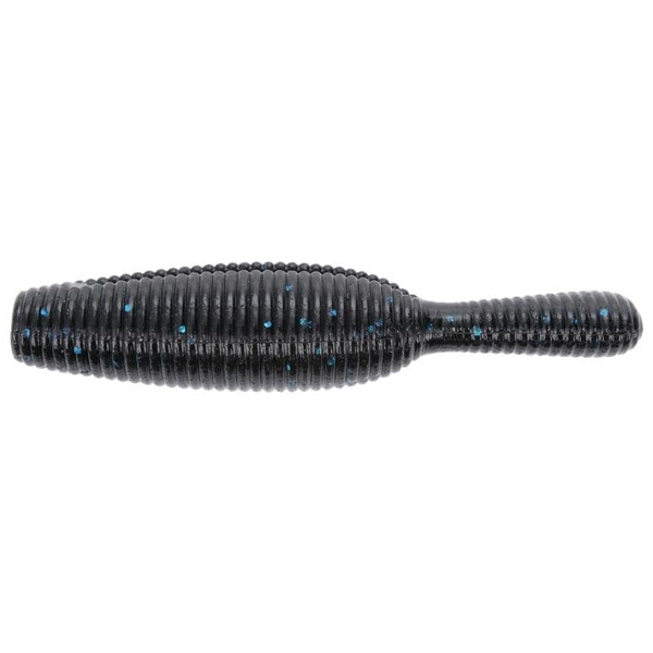 Yamamoto Baits Yamatanuki Soft Bait Lures, 3.5" - Black with Large Blue Flake 1 Yamamoto Baits Yamatanuki Soft Bait Lures - Black with Large Blue Flake