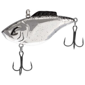 Bill Lewis Hammer Trap Fishing Lure - Chrome Black/Splatter Back