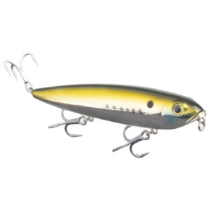 Strike King Saltwater Mega Dawg Topwater Fishing Lure - Silver Bunker