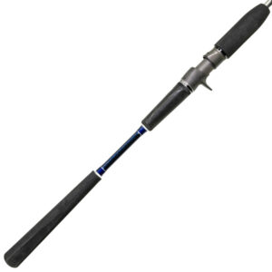 Dark Matter John Skinner Jig and Bounce Ocean Casting Rod - Metallic Blue