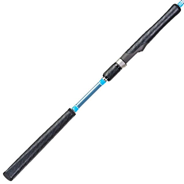 Dark Matter John Skinner Jig and Bounce Ocean Spinning Rod, DMSJB63MS - Slate Blue 1 Dark Matter John Skinner Jig and Bounce Ocean Spinning Rod, DMSJB63MS - Slate Blue