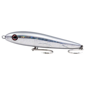 Dark Matter Feeder Minnow Hard Bait Lure - Holo Silver/Ghost Back