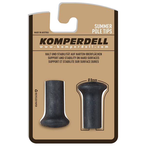 Komperdell Summer Pole Wading Staff Rubber Replacement Tip 1 Komperdell Summer Pole Wading Staff Rubber Replacement Tip